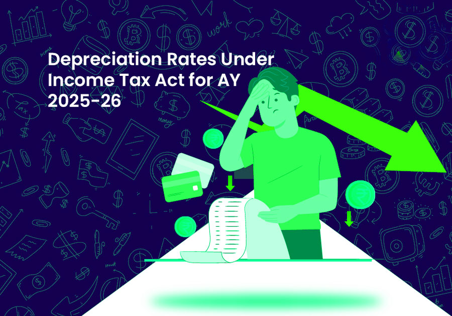 Amctaxhub-Depreciation Rates Under Income Tax Act for AY 2025-26